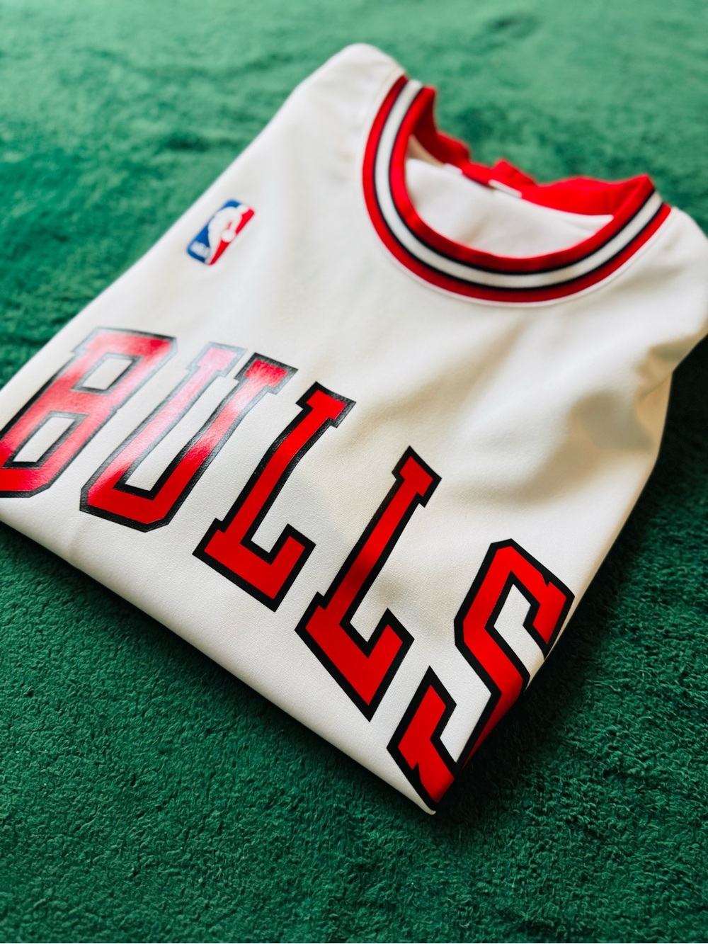 NBA Chicago Bulls Authentic Warm up Shooting Jersey